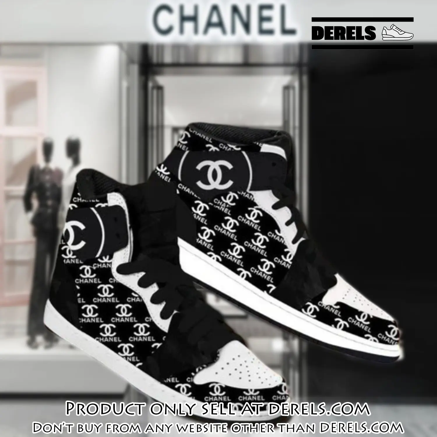 Chanel luxury brand high air jordan sneaker shoes dr0851597